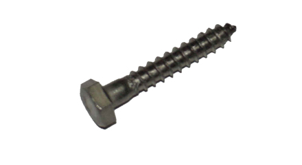 3/8" X 5" 18-8 S.S. Lag Screw